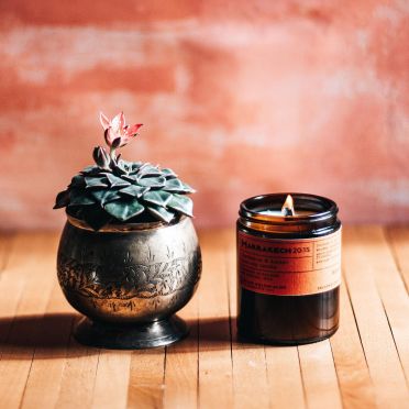 NATURALNA ŚWIECA SOJOWA - MARRAKECH 20:15 cardamom&amber I 180ml